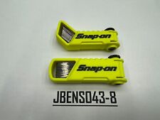 Snap-on Tools USA NEW HI-VIZ 2pc Offset 45° & Straight Feeler Gauge Blade Sets