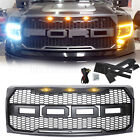 For 2009-2014 Ford F150 F-150 Front Bumper Upper Grille Hood Grill Raptor Style (For: 2014 Ford F-150)