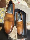 FRASOICUS Mens Dress Shoes Slip-On Genuine Leather Loafers Size 12 US