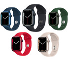Apple Watch Series 7 41mm/45mm (GPS + Cellular) Unlocked Smart Watch Good
