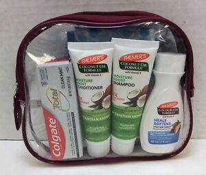 Convenience Kits 10 PC Grooming/Hygiene Travel Kit-Toothpaste, Toothbrush & More