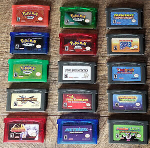 New ListingNintendo GBA/NDS Gameboy Advance Games Bundle Lot Variety Title tested working