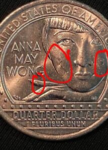 2022 D ANNA MAY WONG Quarter ERRORS ON CHEEK. & FINGER. A Must Have!