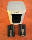Ring Spotlight Cam Wired 1080p Wi-Fi Security Camera - White