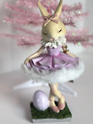 Bethany Lowe Style Easter Bunny Figurine New Never Displayed 11 1/2