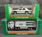 ✨Hess Miniature Collection 2003 Patrol Car 2013 Truck, Racers Lot of 2 in box✨