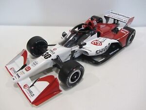 2022 CHRISTIAN LUNDGAARD signed INDIANAPOLIS 500 1:18 DIECAST INDY CAR HONDA