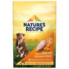 Nature’s Recipe Dry Dog Food, Grain Free Chicken, Sweet Potato & Pumpkin Recipe.