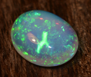2.40 Cts Natural Ethiopian Opal Cabochon AAA Grade 11X9 MM Oval Welo Opal Cab