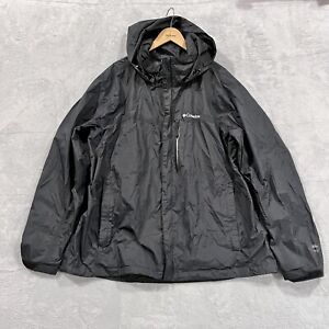 Columbia Jacket Mens XXL Omni Tech Waterproof Breathable Rain Coat HyVent