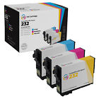 Ink Cartridge Replacements for Epson 232 Standard Yield (C, M, Y, 3-Pack)