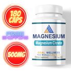 Magnesium Citrate 500mg 180 Capsules No additives