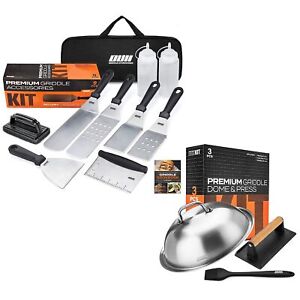 OUII Flat Top Griddle Accessories Set for Blackstone and Camp Chef Griddle 9 ...