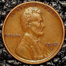 1928-S Lincoln Cent ~ XF / EF Condition ~ $20 ORDERS SHIP FREE!