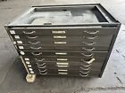 Hamilton Manufacturing Company Industrial 5 Drawer Map/ Indexing Cabinet