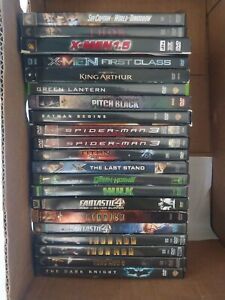 super hero movies dvd lot. Batman, Spiderman, Ironman, x-men, thor