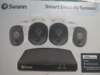 Swann 4-Channel 4-Bullet Cameras 1080p Smart Security System, Brand New