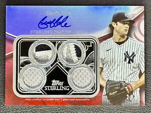 New Listing2024 Topps Sterling Baseball Gerrit Cole Game Used Patch Auto #2/5 Yankees