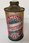Beverwyck Low Pro Cone Top Beer Can IRTP - Sharp Color!  Albany NY