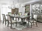 SPECIAL - 7 piece Traditional Gray Dining Room Table & Chairs Set Furniture ICCO