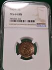1907 INDIAN HEAD CENT MS64 APPEALING DEEP GLOW