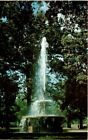 Winthrop College Winthrop University Rock Hill South Carolina fountain postcard