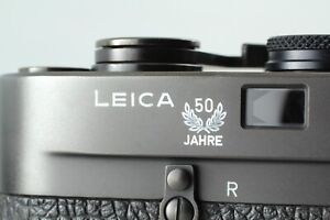 [ Near MINT+++ ]  Leica M4 50 JAHRE 35mm Rangefinder Film Camera From JAPAN 1175