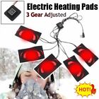 USB Electric Heated Jacket Heating Pad Winter Heating Vest Pads Warm Clothing5