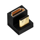 U Shape Mini HDMI Male To HDMI Female Adapter 8K HDMI To 180 Degree Converter
