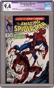Amazing Spider-Man #361 1st Printing CGC 9.4 RESTORED 1992 3922837005