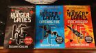 THE HUNGER GAMES TRILOGY Suzanne Collins Book Series SC UK Version Scholastic