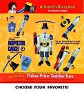 McDonald's 1999 Vintage Disney Inspector Gadget Toys-Choose Your Favorite!