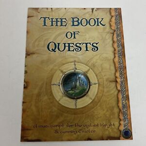 Shadows Over Camelot Board Game - Replacement The Book Of Quests - Book Only