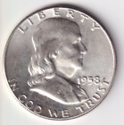1958 P Franklin Half Dollar - BU