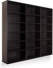 Home 540 Wall Storage Media Cabinet CD VHS Blu-Ray Multimedia Wall Unit Tower