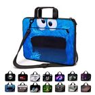 Funky Planet Laptop Case with Strap - 17 inch Computer Carrying Case - Waterp...