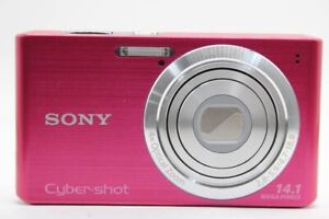 SONY Digital Camera DSC-W610 Pink Cyber Shot 4.0x Optical Zoom w/Battery Chager