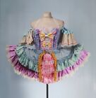 Sweet Lolita Dress Marie Antoinette Costume Drag Queen Outfit Rococo Clothing