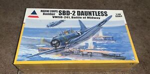 Accurate Miniatures SBD-2 DAUNTLESS 1/48 Model US Navy Bomber BATTLE OF MIDWAY