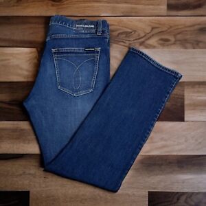 Calvin klein Jeans Mens Size 32x30 Relaxed Straight Leg CKJ037 Dark Blue Denim
