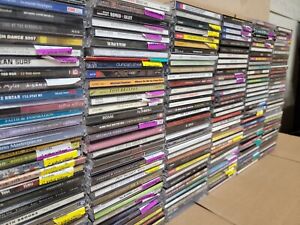 Lot of 100 Assorted CDs MIX ALL Genres Artwork+Case RANDOM BUNDLE Wholesale Bulk