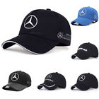 NEW Men's Cap Hat Baseball Adjustable Mercedes Benz AMG Petronas Black/White
