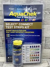 AquaChek 541604APP Select 7-IN-1 Swimming Pool and Spa Test Strips Complete Kit