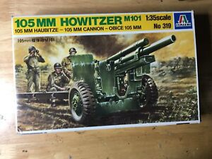 Italeri 1/35 105 MM Howitzer, M101 Kit #319