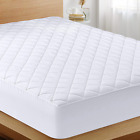 New ListingQuilted Fitted Mattress Pad (Queen) - Elastic Fitted Mattress Protector - Mattre