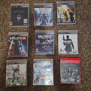 Sony PlayStation 3 PS3 Game Lot/Bundle Tested Great Condition 9 Games SEE Photos