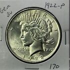 1922 P GEM Peace Silver Dollar BU MS+++ UNC Coin Free Shipping #170