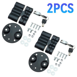 New Listing2x For Rotopax Standard Pack Mount Lock RX-LOX-PM RX-PM LOX-PM Fuel Gas Can Pack