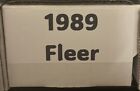 1989 FLEER BASEBALL COMPLETE SET  NM-MT  OR BETTER GRIFFEY RC BILLY RIPKEN