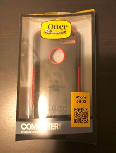 Otterbox Commuter Series Phone Case For iPhone 5 / 5s - Lava Orange / Slate Grey